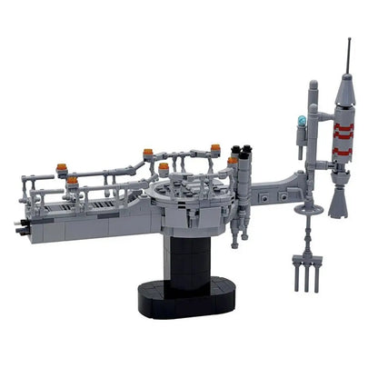 408pcs Ideas MOC Star Movie Scene Cloud City Duel on Bespin Diorama Model Building Block Assembling Brick Toy MOC-144045