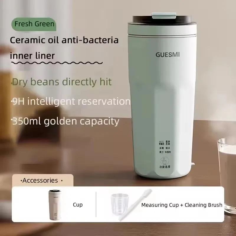 350ml Mini Soy Milk Maker Electric Juicer Blender Breakfast Machine Mixer Wall Breaking Machine Soybean Milk Maker Household