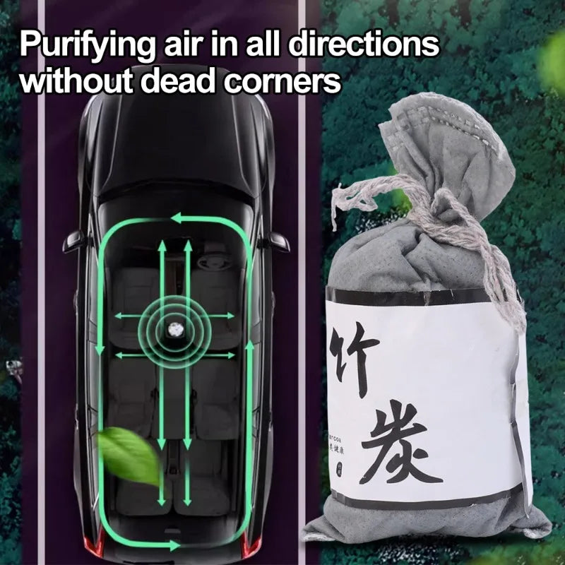 Car Sachet Japanese Air Purifying Bamboo Charcoal Bag Formaldehyde Odor Removal Bamboo Charcoal Bag Household Activated Carbon