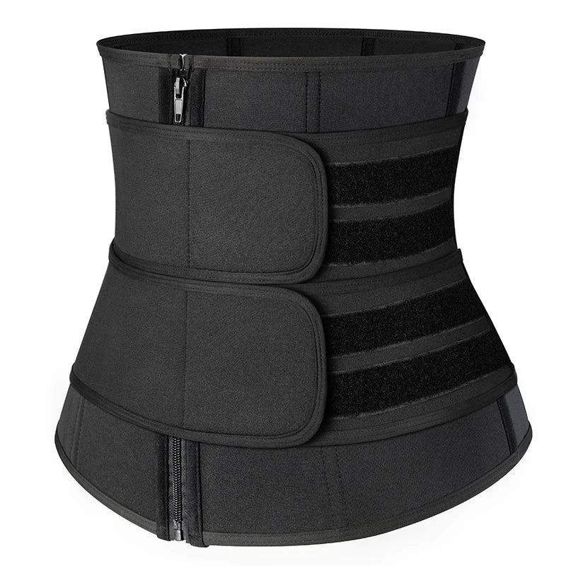 Waist Trainer for Men Sweat Belt Body Shaper Sauna Trimmer Stomach Wraps Workout Band Waste Cinchers Corset Belly with Strap