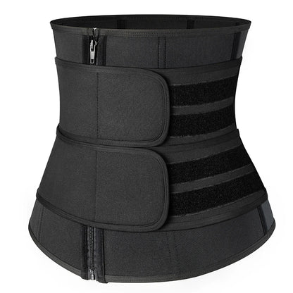 Waist Trainer for Men Sweat Belt Body Shaper Sauna Trimmer Stomach Wraps Workout Band Waste Cinchers Corset Belly with Strap