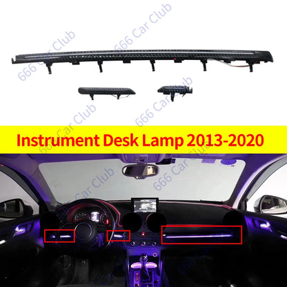256 Colours Air Vents For Audi A3 S3 RS3 8V 8Y 8P 2004-2020 Car Dashboard Ambient Light LED Air Conditioner Outlet Nozzle Lamp