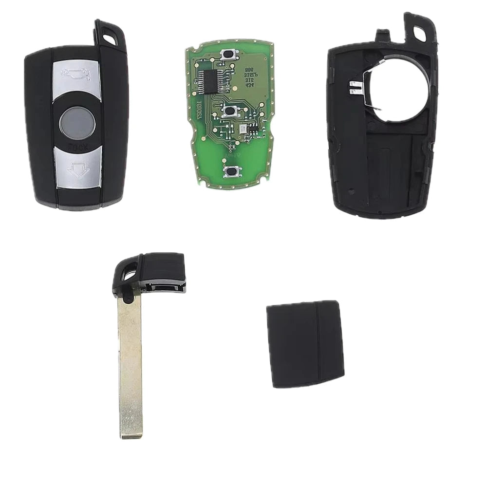 3 BUTTONS CAS3+ KR55WK49147 Keyless Entry With Comfort Access System Smart Key For BMW 3/5 2007-2010