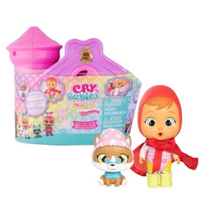Original Cry Babies Series 1 Magic Tears Icy World Storyland House Tina Bff Dotty Fashion Dolls Collectible Kids Toy Figures 1pc
