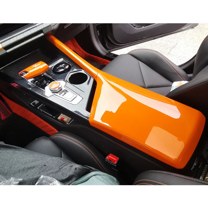 For Changan UNI-V UNIV 2022 2023 Car Interior Central Control Navigation Start Button Stickers Decals Tuning Parts Accessories