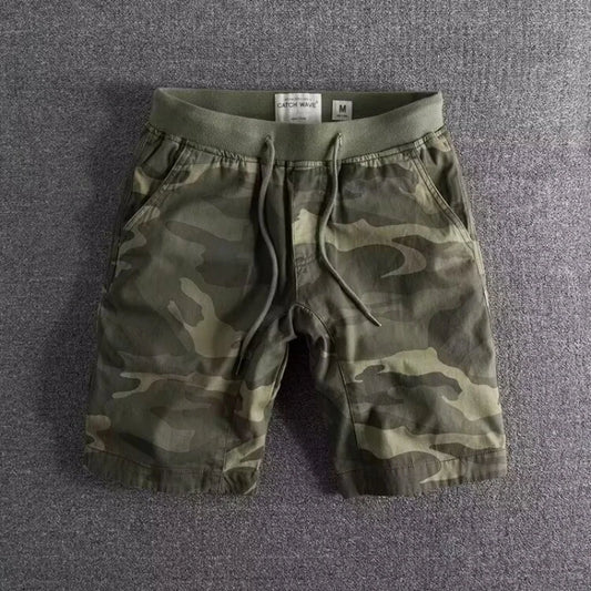 2026 Summer Men's Camouflage Shorts Casual Short Pants High-quality Cotton Men's Sport Shorts Fashion Men's Clothes