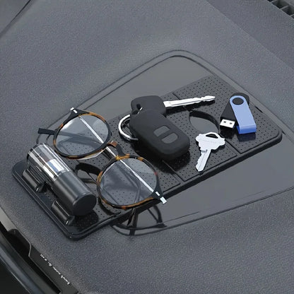 Multifunctional Car Phone Holder - Heat-Resistant, Non-Slip Dashboard/Mount with Safe Grip