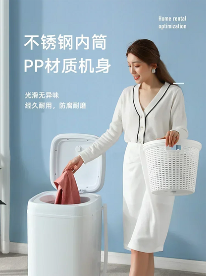220V Chigo Drying Machines Clothes Dryer for Clothing Machine Home Electric Laundry Stainless Steel Single Dump Automatic BAD