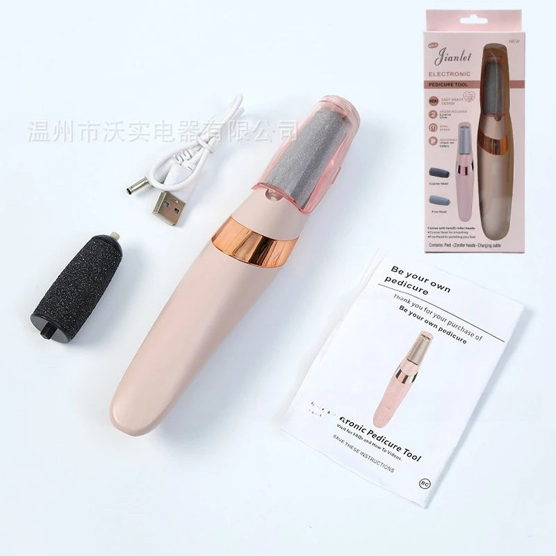 Electric Foot Heel Callus Remover Feet Dead Skin Removal Skin Care Tool Portable Pedicure Rasp  Electric foot grinder