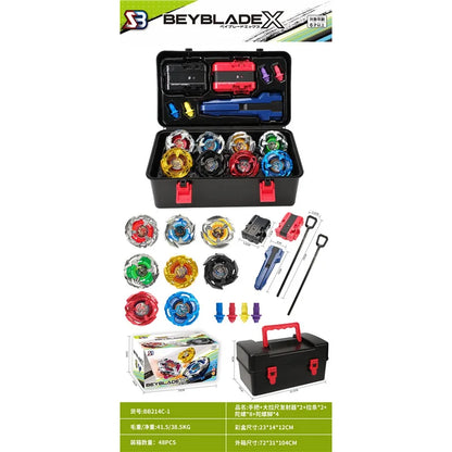 New alloy gyro attack suit with two-way transmitter combat gyro tool storage box gift Hurricane CX BX alloy gyro vs PK game.