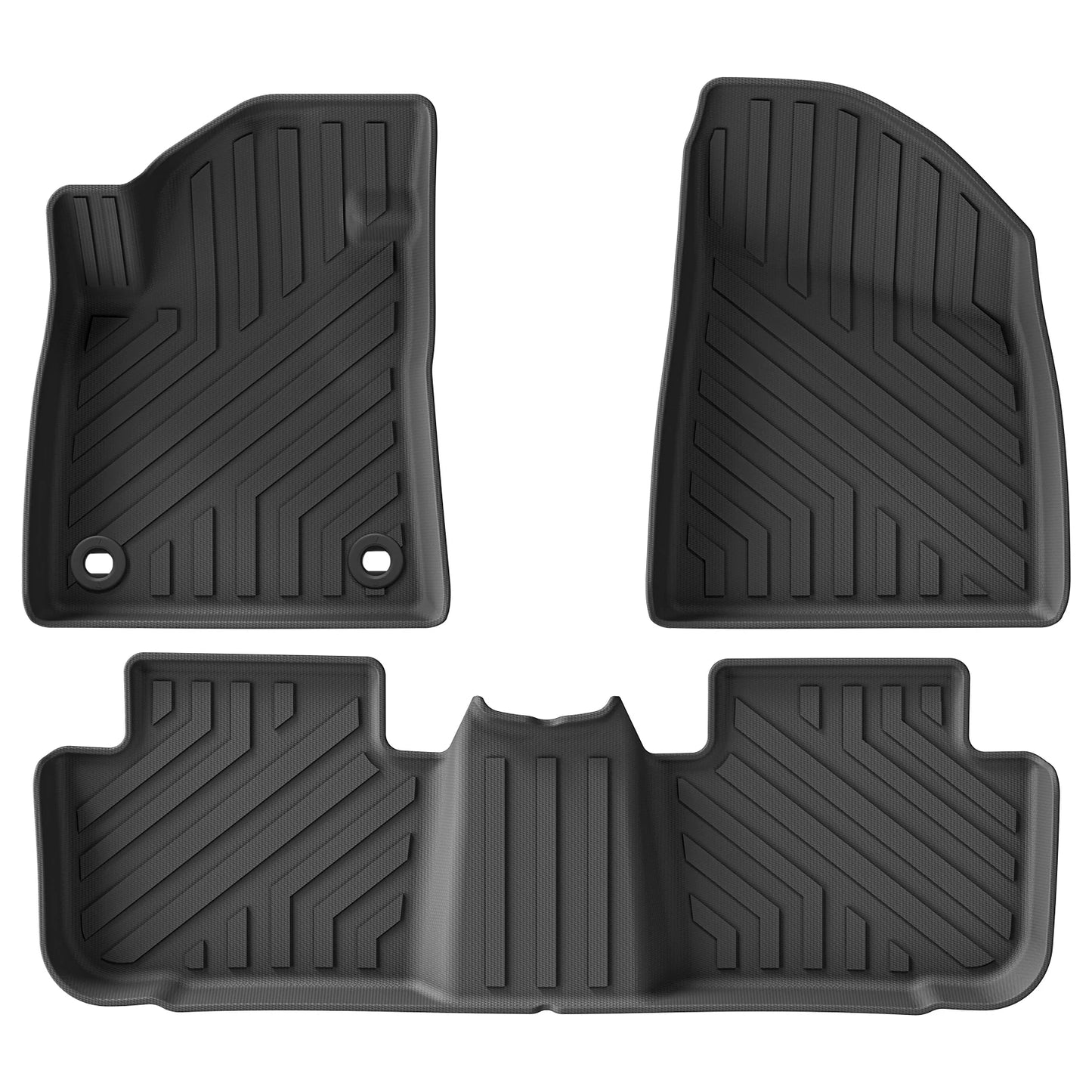 for MG 4 MG4 EV 2022 2023 2024 Car Floor Mats Trunk Pad TPE 3D Foot Pad All Weather Auto Accessories Black