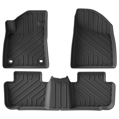 for MG 4 MG4 EV 2022 2023 2024 Car Floor Mats Trunk Pad TPE 3D Foot Pad All Weather Auto Accessories Black