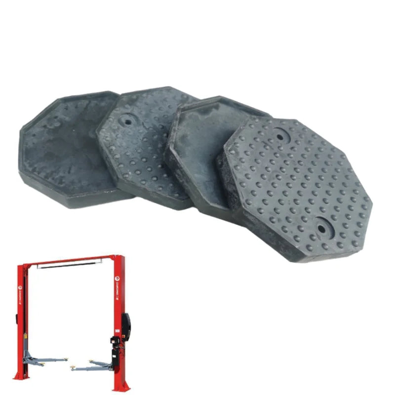 Heavy Duty Rubber Lifting Arm Pads Car Lift Accessories for Auto Lift Hoist Spareparts Consumab Universal 4Pcs Octagon 135*10mm