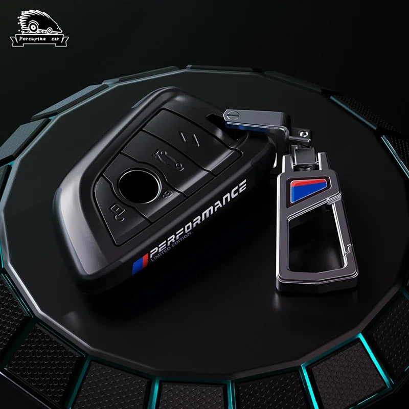 Car Key Case Cover Protector Shell for BMW 2020-2024 G30 G20 X1 X3 X4 X5 45e G05 X6 F20 G21 F40 F80 35i 9 5 3 Accessories