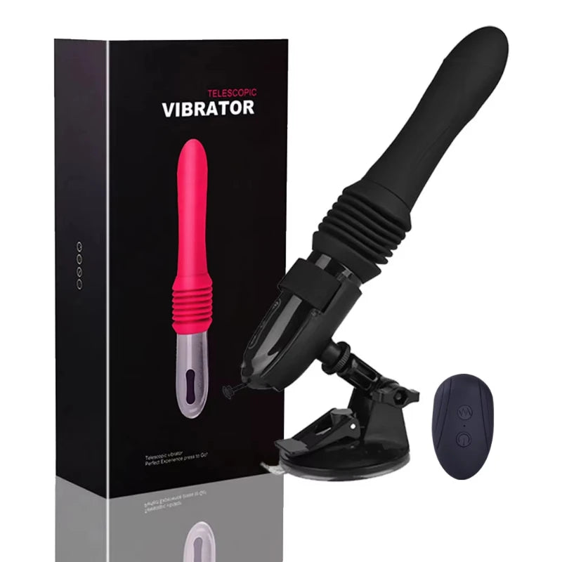 Sex Machine Thrusting Big Dildo Vibrator Vaginal G Spot Automatic Up Down Massager Retractable Pussy Adults Sex Toys for Women