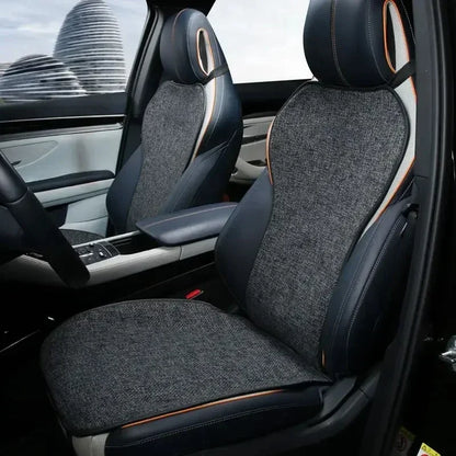 For BYD Atto 3 Seal U Song Plus EV DMI Dolphin mini Seal Seat Covers Linen Breathable Warm Car Seat Cushion Interior Accessories