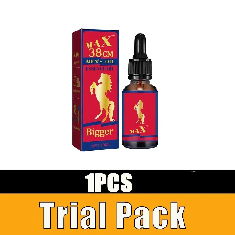 Men’s Growth and Thickening Oil for Penis Enlargement Boost Stamina Strengthen Erection Maximize Sexual