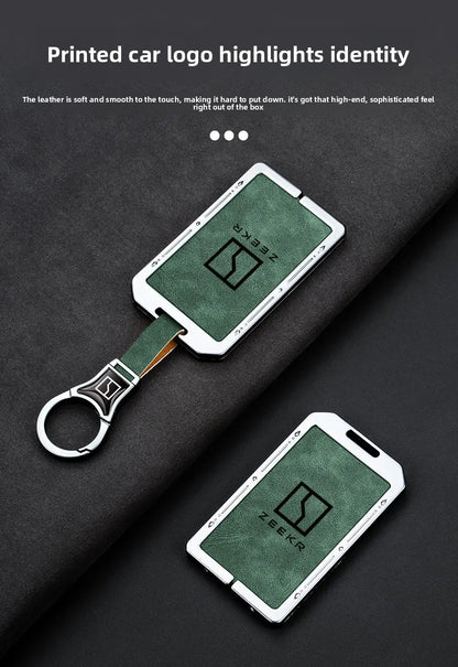 Suitable for ZEEKR Card Keycase 001 9x 7x zeekr 007gt zeekr 009 Automotive NFC Card Pack Protective Shell NFC Card Keychain