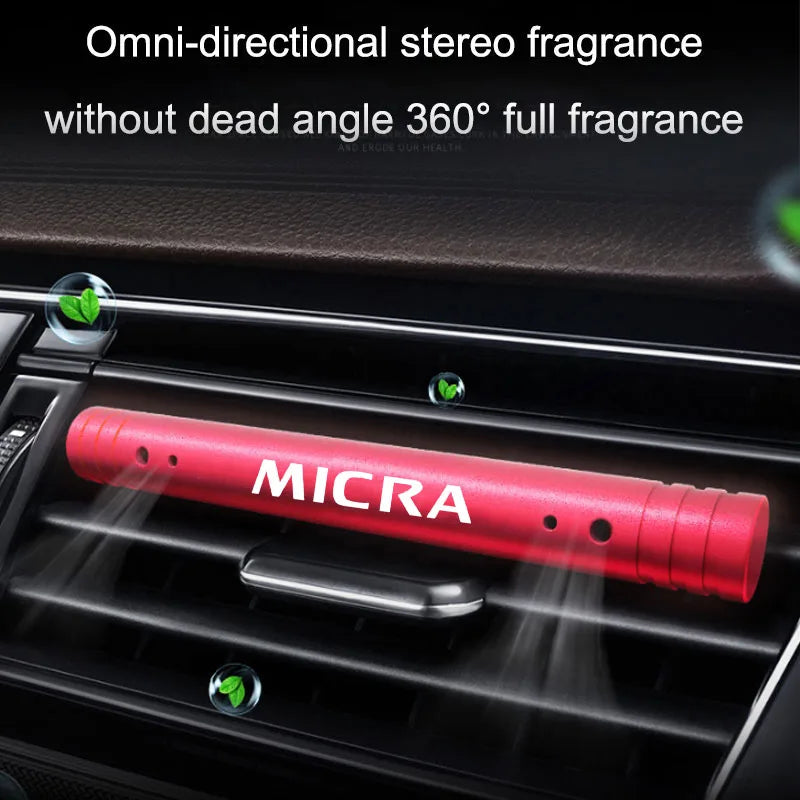 Car Air Outlet Aromatherapy Clip Car Air Freshener Car Outlet Perfume For Nissan Micra 2011- 2017 2018 2019 2020 2021