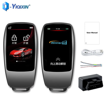 Universal Smart LCD Remote Car Key For BMW Mercedes Benz Audi Lexus Hyundai Nissan Ford Toyota Land Rover Cadillac Keyless Entry