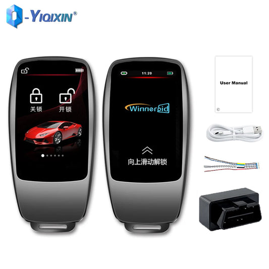 Universal Smart LCD Remote Car Key For BMW Mercedes Benz Audi Lexus Hyundai Nissan Ford Toyota Land Rover Cadillac Keyless Entry
