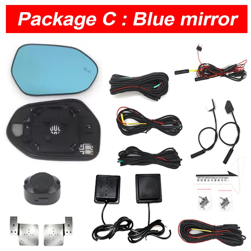 Car Blind Spot Detection System BSD BSA BSM Car Radar Sensors Change Lane Aided Parking For Lexus CT CT200h 2011-2017