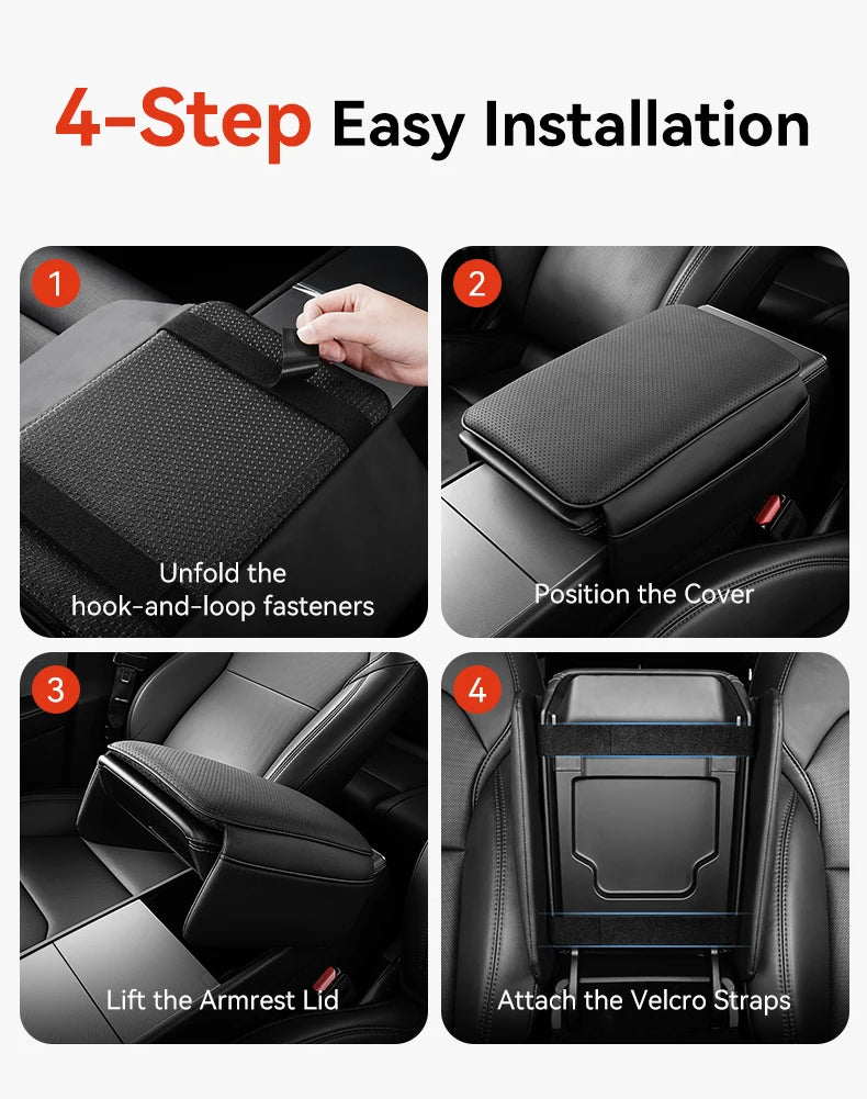 YZ For Tesla Model 3 Y YL Juniper Highland Armrest Pad Soft Case Center Console Box Cover Aanti-scratch 2026 Accessories