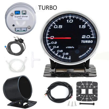 HA Accessories Auto Gauge 60MM DEF BF Style Water Temp Oil Temp Oil Press Tachometer RPM EGT