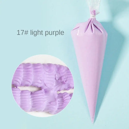 Creative Imitation Cream Glue Fake Whipped Clay Glue Soft Clay with Nozzle Clay Glue Cream in Bags 100g Cream Gum DIY Hair Clip