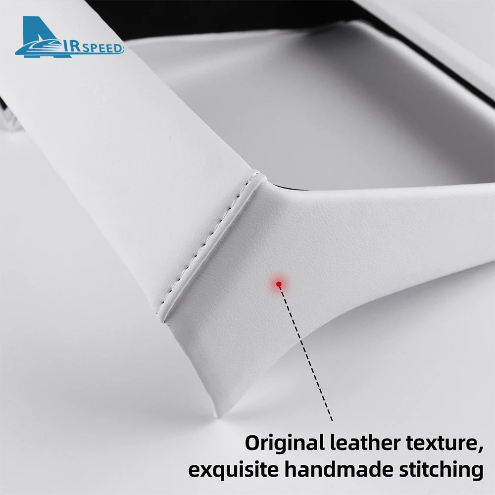 Leather Rear Screen Frame Protective ABS Cover for Tesla Model Y Juniper Launch 2025 2026 2027-Up Model 3 Highland 2024-UP Trim