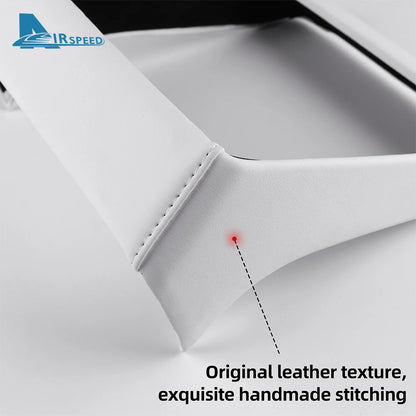 Leather Rear Screen Frame Protective ABS Cover for Tesla Model Y Juniper Launch 2025 2026 2027-Up Model 3 Highland 2024-UP Trim