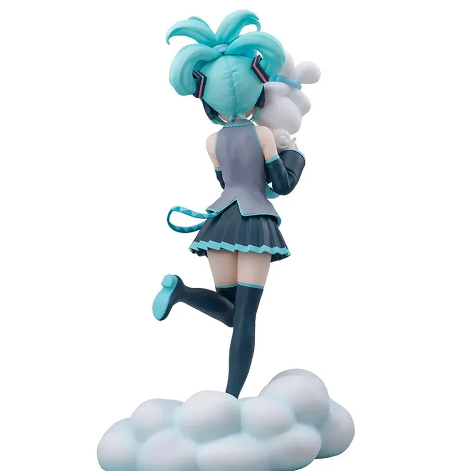 Hot Kawaii Girl Hatsune Miku Anime Figure Fashion Subclture Miku Action Figure Christmas Gift PVC Collection Model Doll Toys