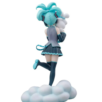 Hot Kawaii Girl Hatsune Miku Anime Figure Fashion Subclture Miku Action Figure Christmas Gift PVC Collection Model Doll Toys