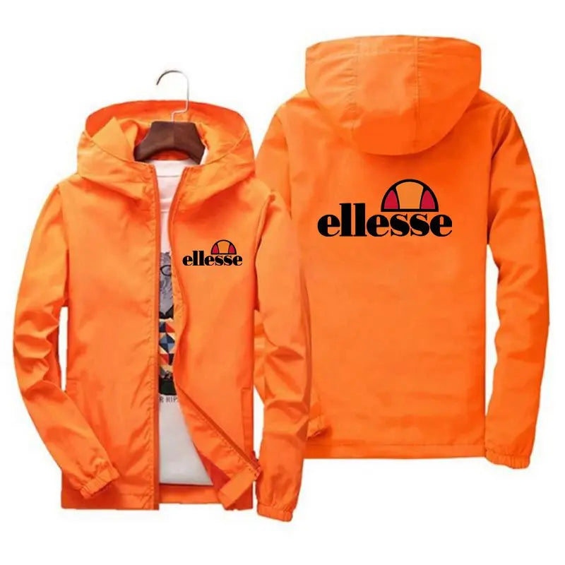 2026 spring and autumn new windbreaker mountaineering raincoat printed letters men's jacket coat