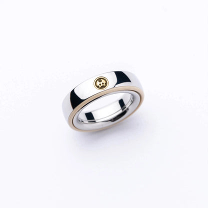 LAUTIE Mechanic-I Slim Fidget Ring 18.5mm/20mm PEEK Track Spy Wars Series Traditional Ring Office Desk Accessories