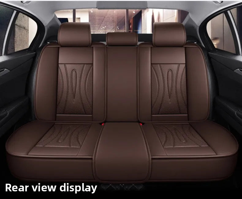 Universal One-piece Seat and Split Seat Car Seat Full Cover Breathable Leather SUV Car Seats Cushion Full Cover Protection