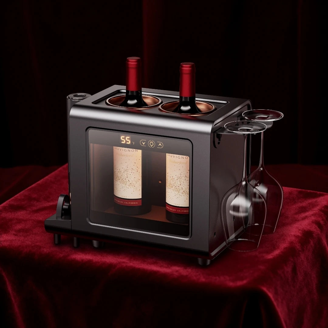 Constant Mini Electric Wine Chiller Semiconductor Cooling  All-in-1 Set Bottle Cooler