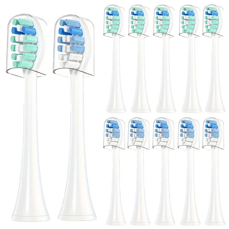 Replacement Toothbrush Heads Compatible with Philips Sonicare Soft Replacement Electric Brush Head 4100 6500 6100 7500 5300 1100