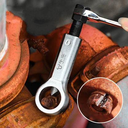 Nut Screw Splitter Set Remover Tools,Rusted Nut Breaker,Steel Nut Remover Extractor,Manual Pressure Nut Cracker Metal Splitter