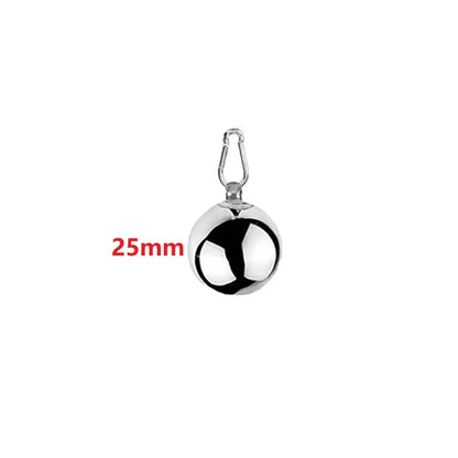 Metal Penis Ring Ball Stretcher Scrotum Lock Stainless Steel Penis Cock Ring Heavy Pendant Weight Bondage Sex Toy