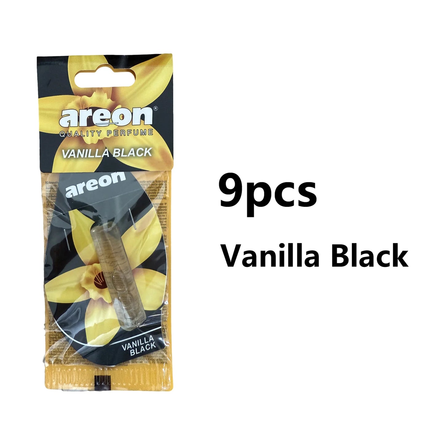3-18pcs Car Air Freshener Natural Tea Fragrance Vehicle-mounted Hanging Vanilla Scent Water Drop-shaped Car Interior Accessory