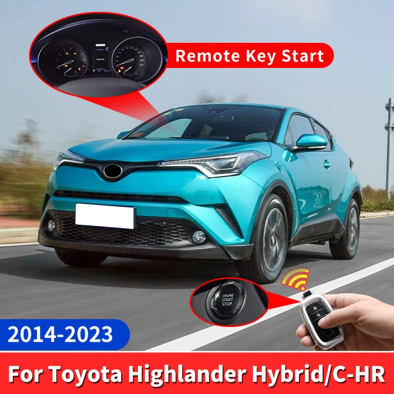 For Toyota Highlander Hybrid,C-HR Remote Key Starter, Upgraded accessories,body kit Remote Heat dissipation 2014 2018 2022 2023