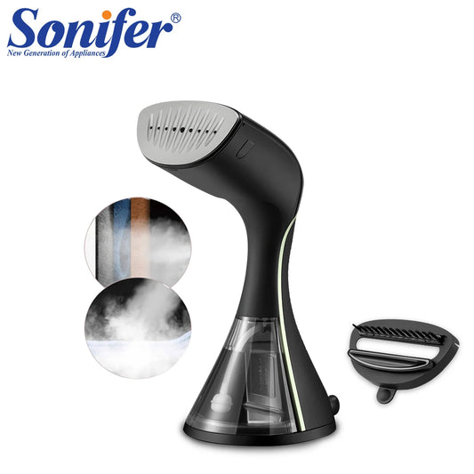 Portable Steam Hanging Iron 1500W Handheld Garment Steame 3 steam modes Water shortage protection Automatic power off with brush