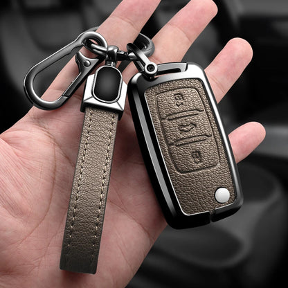 Zinc Alloy Car Key Case Car KeyChain Metal Key Shell For Volkswagen VW Polo Tiguan Golf 4 5 Jetta Beetle Scirocco Passat Shell