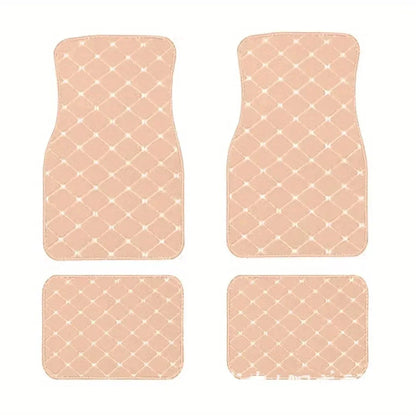 Universal Size Artificial Leather Car Floor Mats for OPEL Astra K Insignia Zafira Antara CORSA Vectra B Mokka Car Accessories
