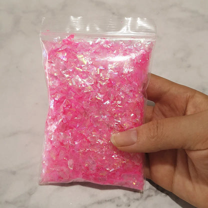 20g DIY Slime Accessories Toy Filler Shell Paper Sugar Paper Glitter Powder For Crystal Clear Fluffy Slime Gift Toy