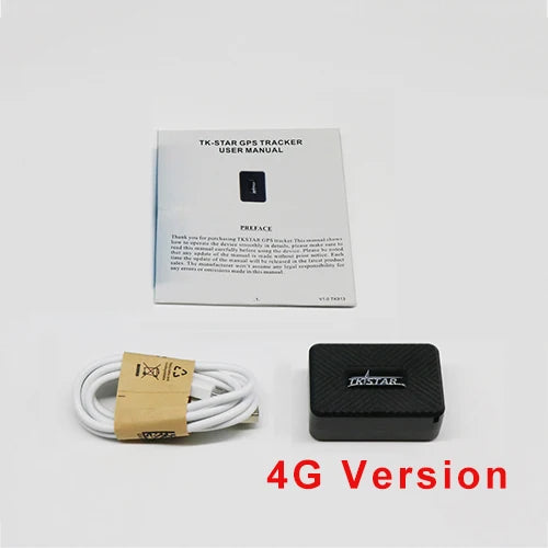 Tk913 Car Tracker 2G 4G Mini GPS Tracker Car 1500mAh TKSTAR 4G GPS Tracker Locator 2G 4G Magnet Free APP Vehicle GPS PK TK905