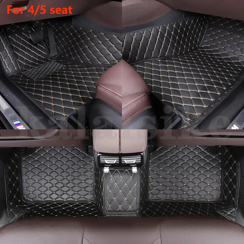 Custom Car Floor Mat for SsangYong All model Stavic Korando Kyron tivoli rexton Actyon Chairman auto accessories interior parts