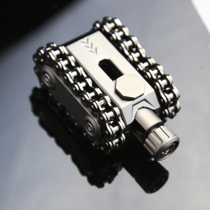 EDC Metal Tank Fingertip Spinner Chain Gear Toy Office Stress Relief Toys Office Stress Relie For Adult Children Giftf Toys