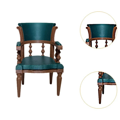 1/12 Crafts Miniature American Chair Set for Diorama DIY Projects Life Scene